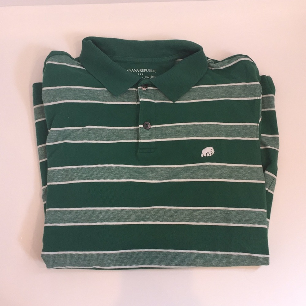 •BANANA REPUBLIC POLO•